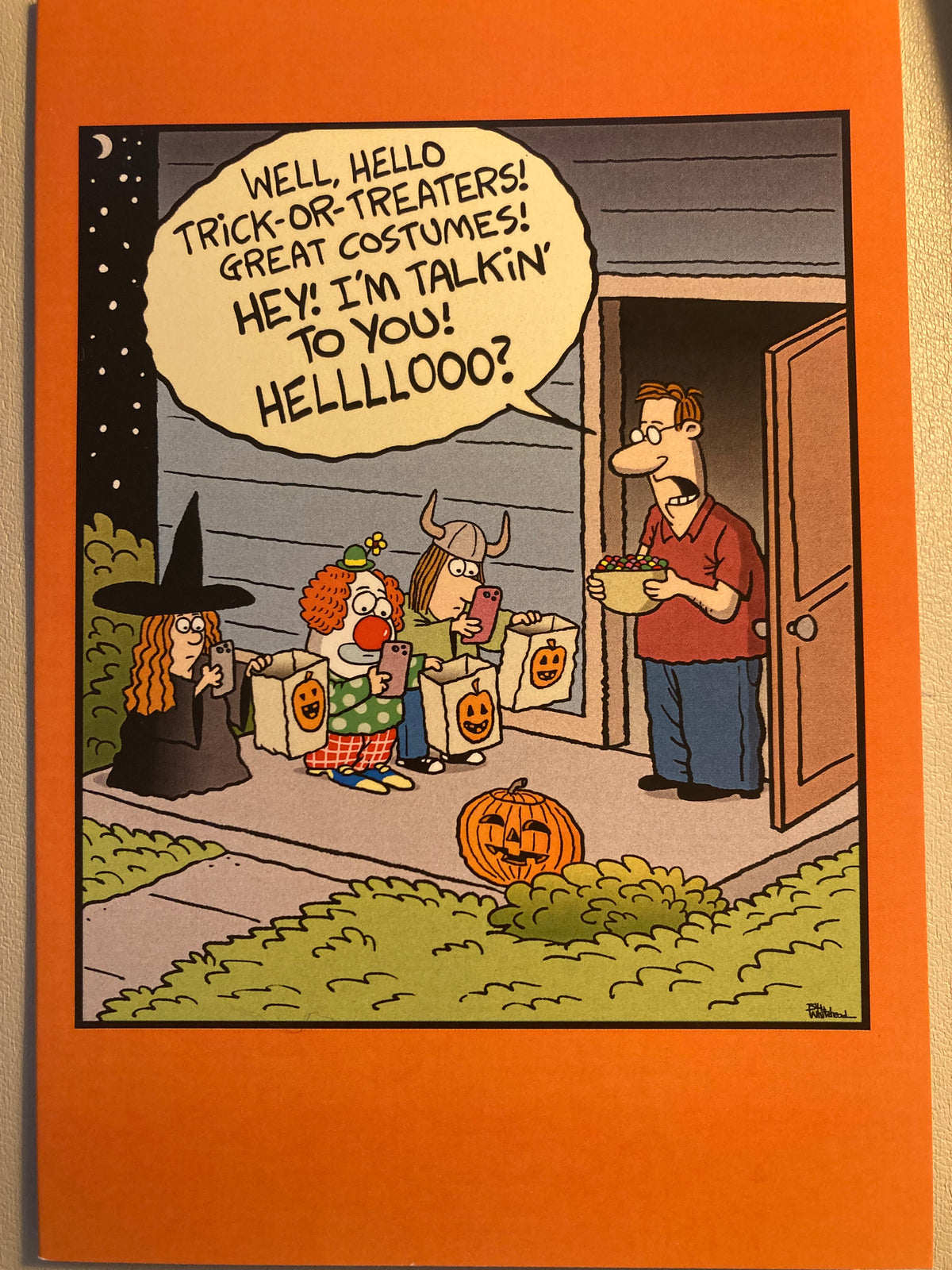 Trick or Treat Cell Phone Kids