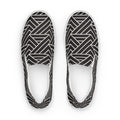 Men's Geometric Slip-On Canvas Shoes