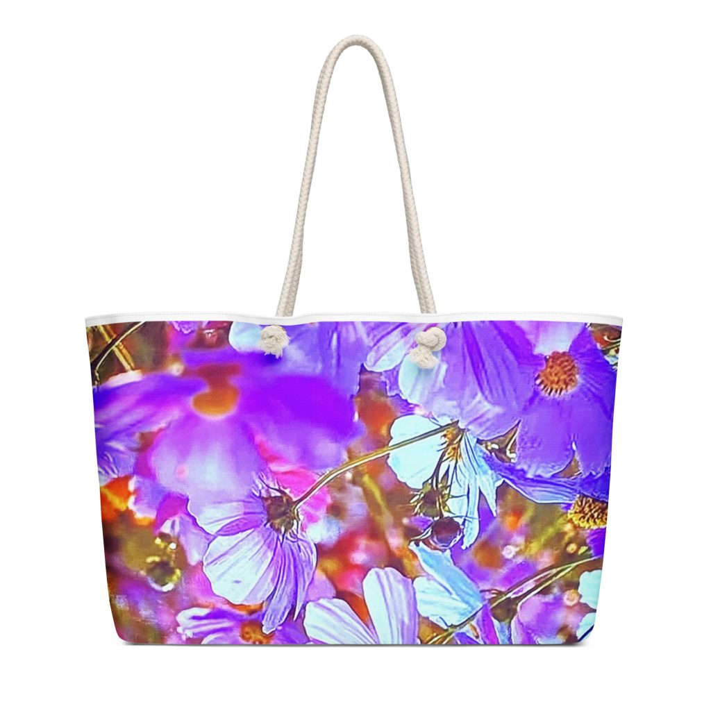 Floral Print Weekender Bag