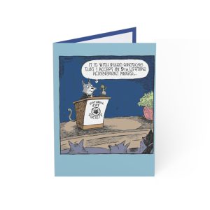 Whimsical Greeting Cards for Cat Lovers.