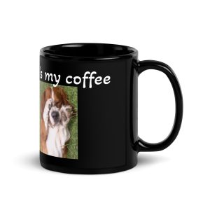 Black Glossy Mug