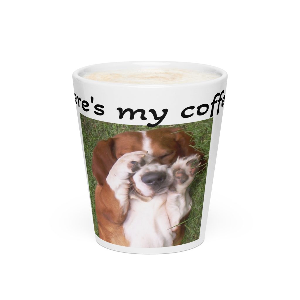 latte mug white 12 oz front 6866f71e8fef5