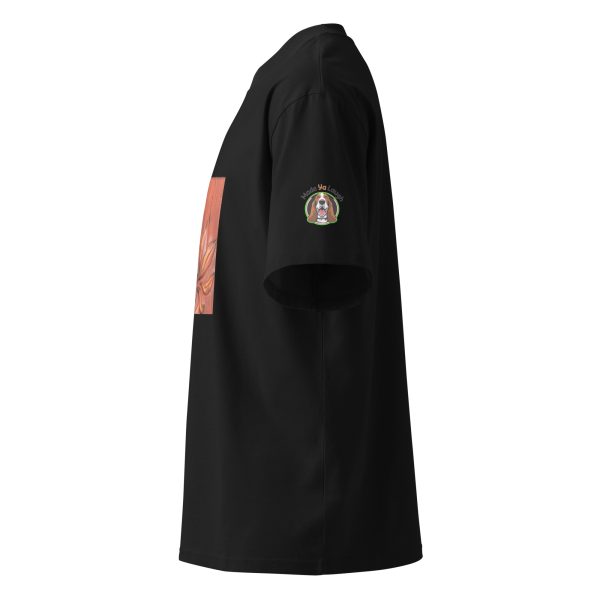 Unisex organic oversized high neck t-shirt - Image 4