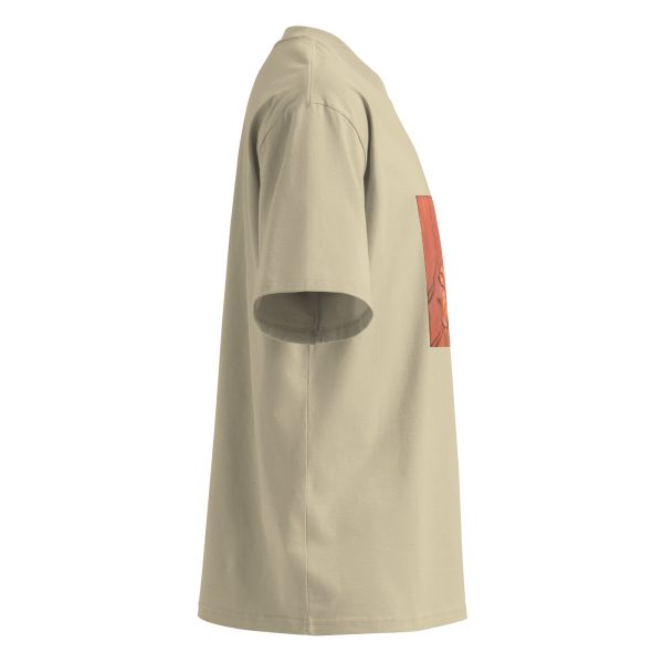 Unisex organic oversized high neck t-shirt - Image 11