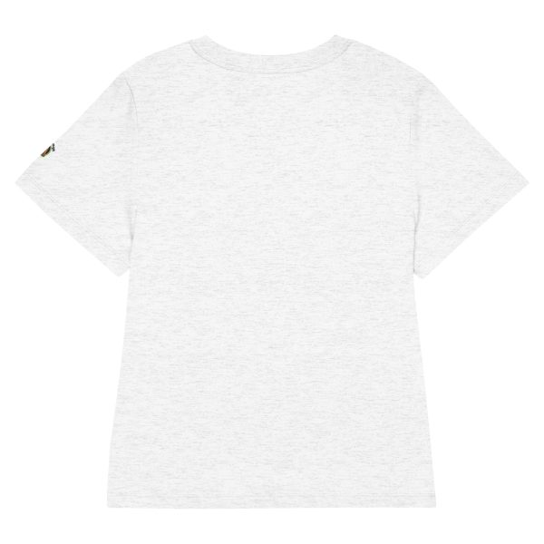 Women’s organic ribbed neck t-shirt - Image 3