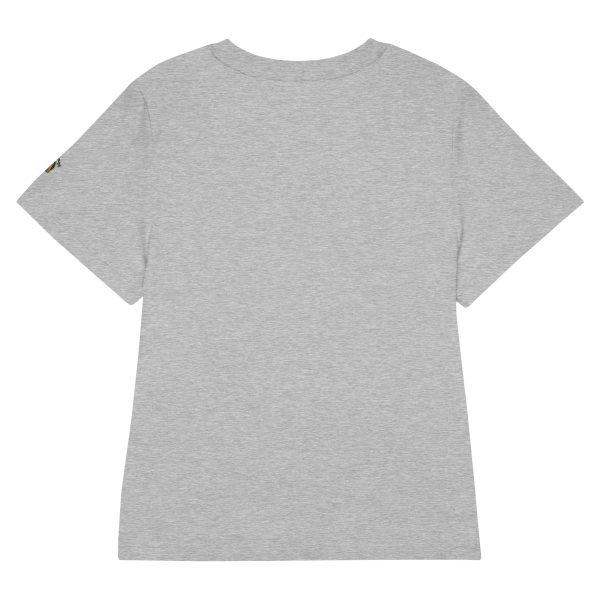 Women’s organic ribbed neck t-shirt