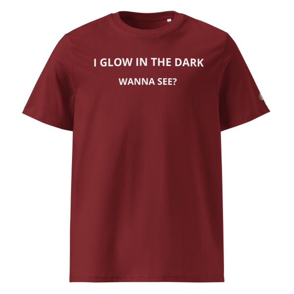 Unisex organic ribbed neck t-shirt - Image 2