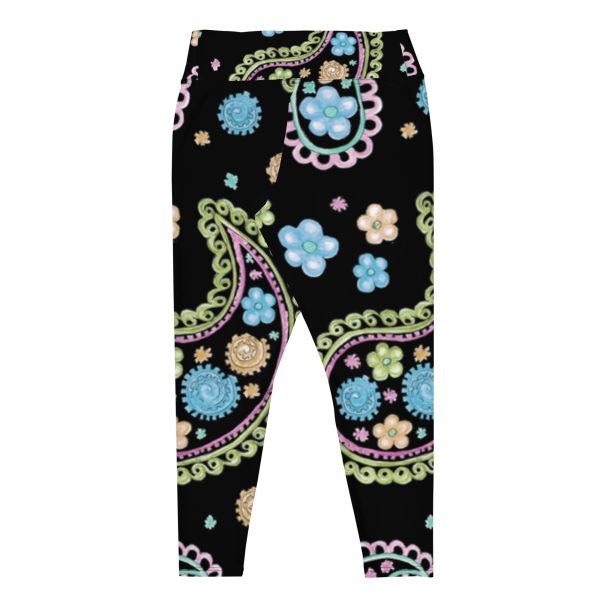 All-Over Print Plus Size Leggings - Image 2