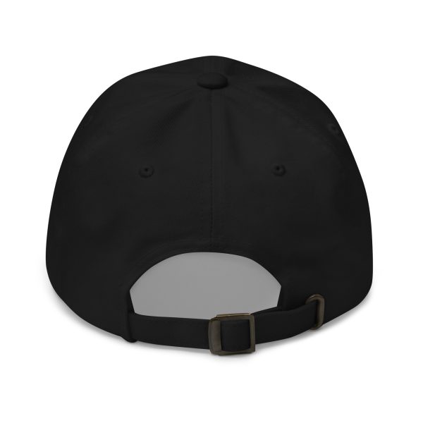 The perfect hat for fall. Jet black with orange sun, the colors of autumn. - Image 2