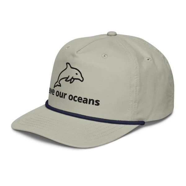 Rope cap encouraging protecting our oceans. - Image 5