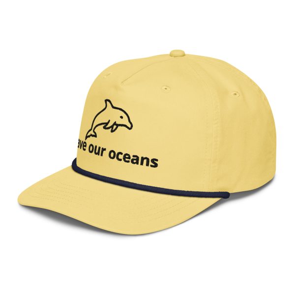 Rope cap encouraging protecting our oceans. - Image 6