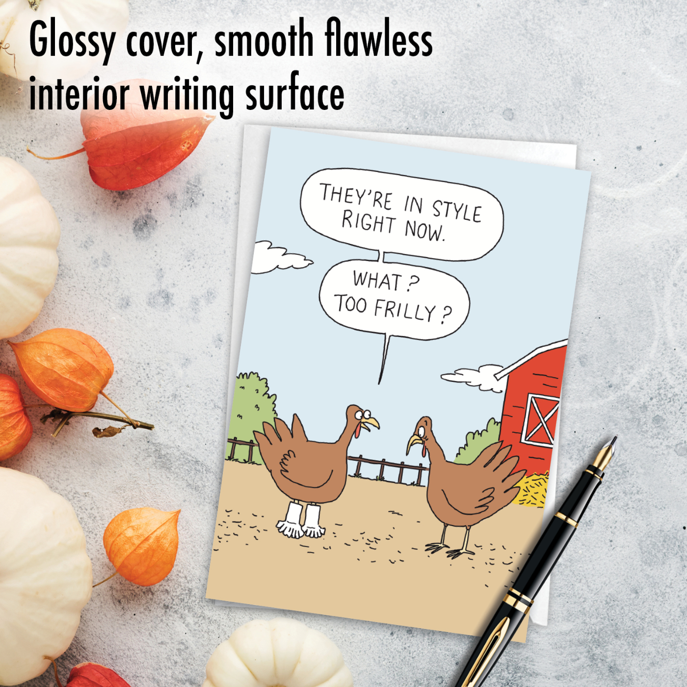 Frilly Feet Card - Image 4