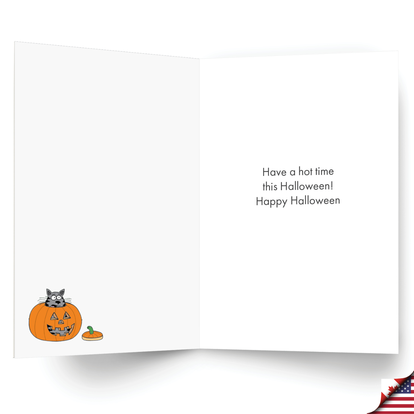 Pumpkin Candle Card - Image 3