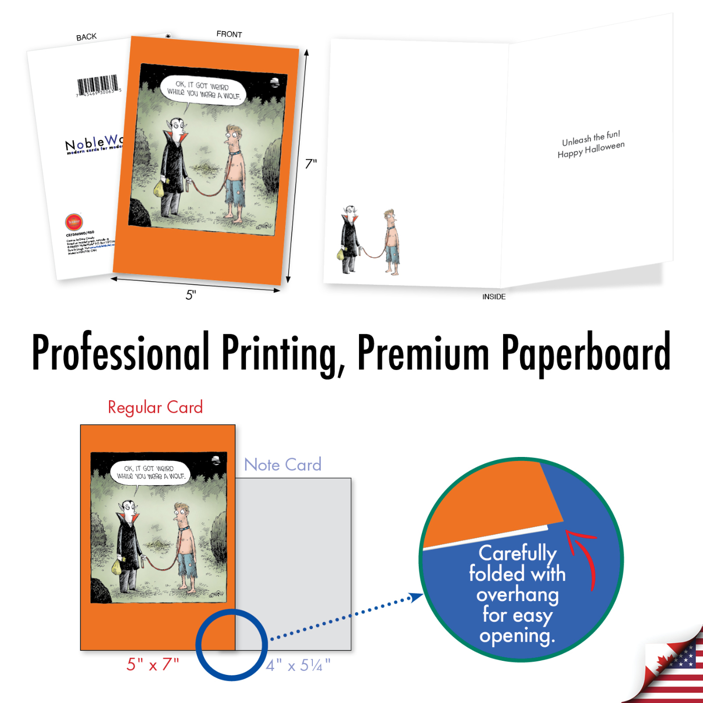 Weird Wolf Card - Image 5