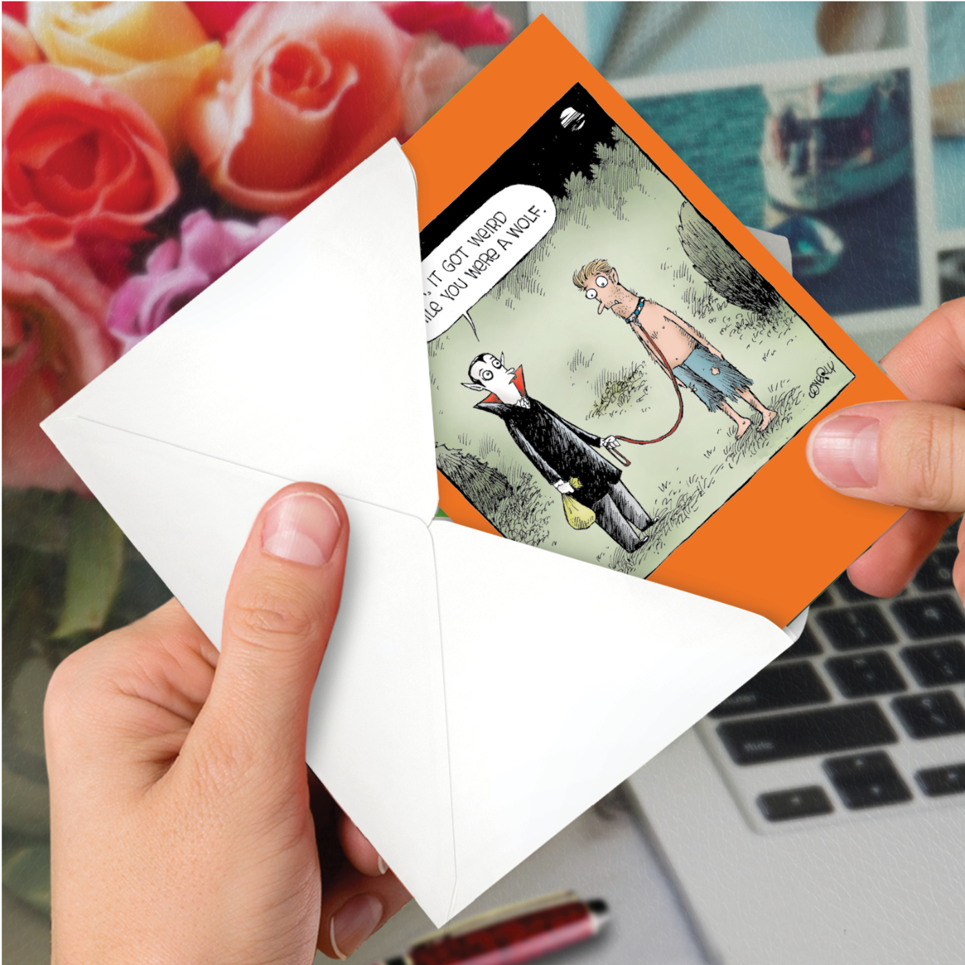 Weird Wolf Card - Image 6