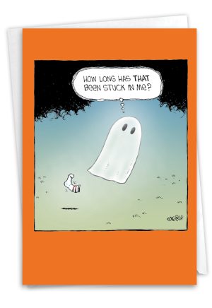 Ghost Sock Card