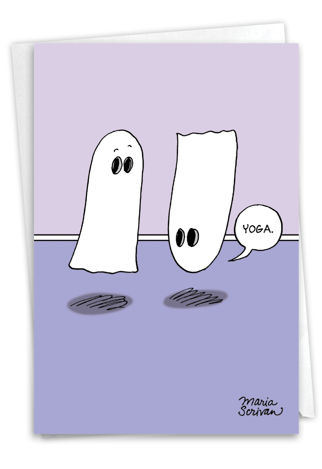 Ghost Yoga Card
