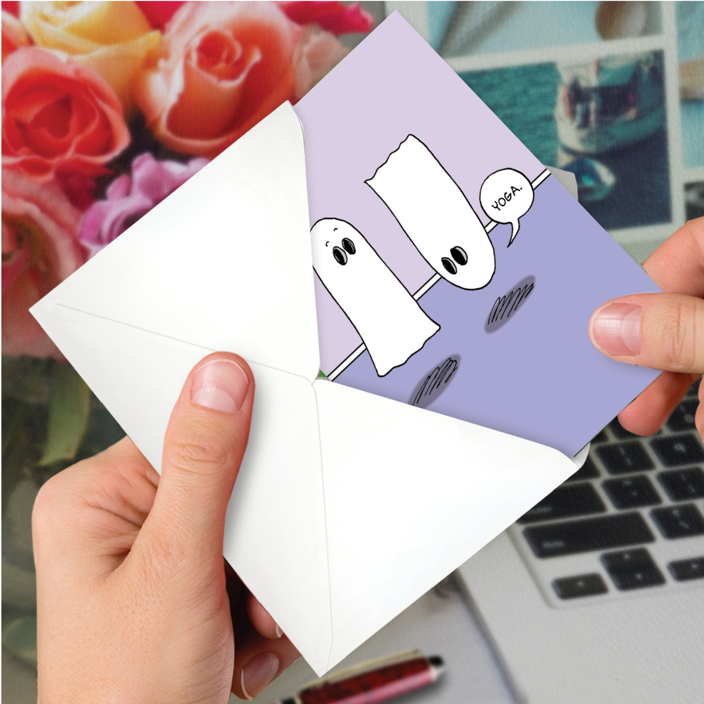 Ghost Yoga Card - Image 6