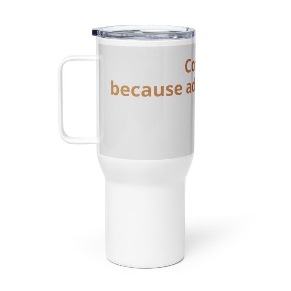 Travel mug with a handle. - Image 3
