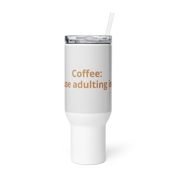 Travel mug with a handle. - Image 4