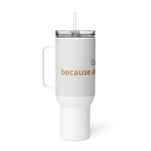 Travel mug with a handle. - Image 6
