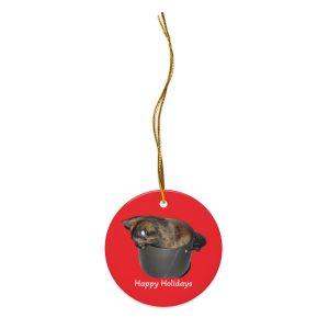 Double-sided ceramic ornaments