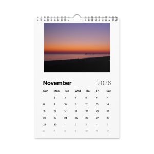 Wall calendar (2026)
