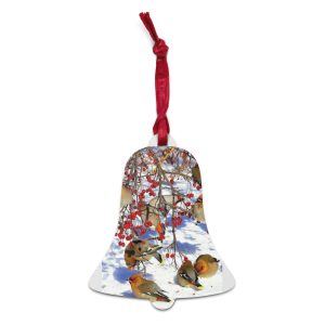 wooden ornaments wood bell front 690bab6172bf5