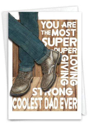 hilarious coolest dad ever card 5