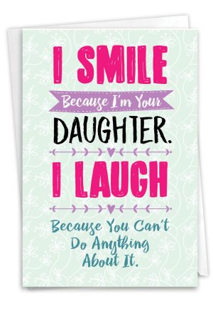 smiling daughter card 136 1