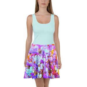 all over print skater dress white front 69a9e7f160ef3