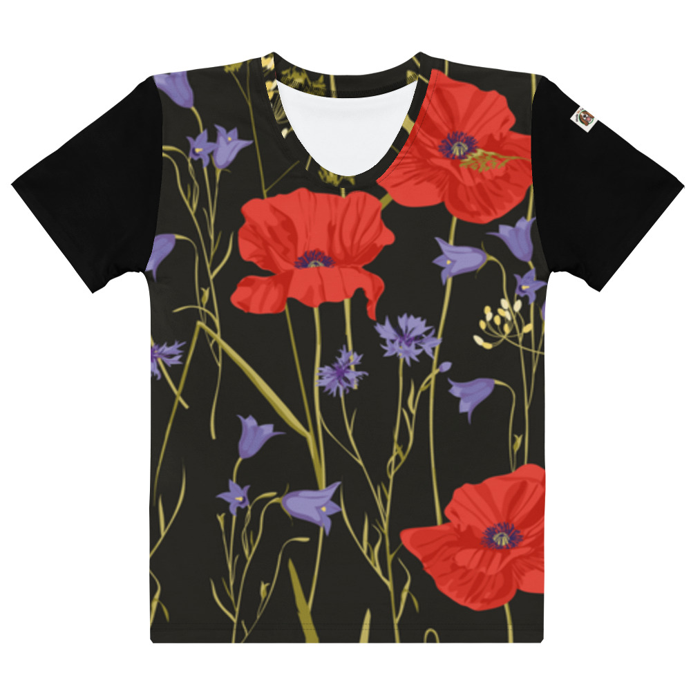 all over print womens crew neck t shirt white front 6a595a7eb921e